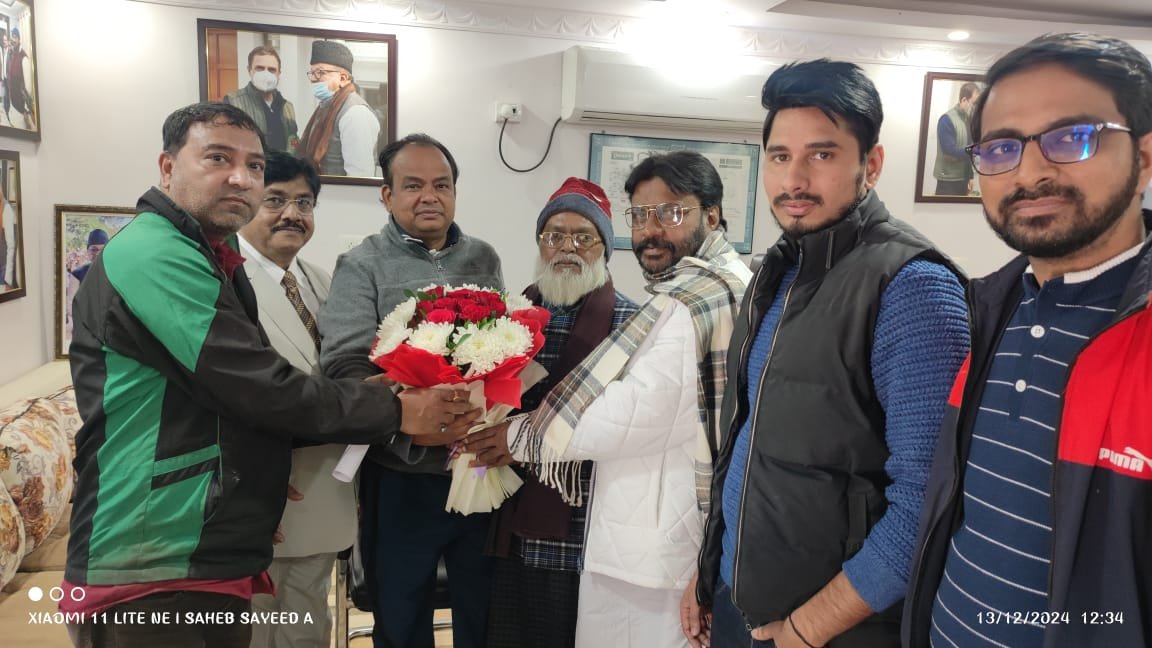 ऑल इंडिया पसमांदा मुस्लिम महाज़ द्वारा अभिनंदन समारोह का आयोजन