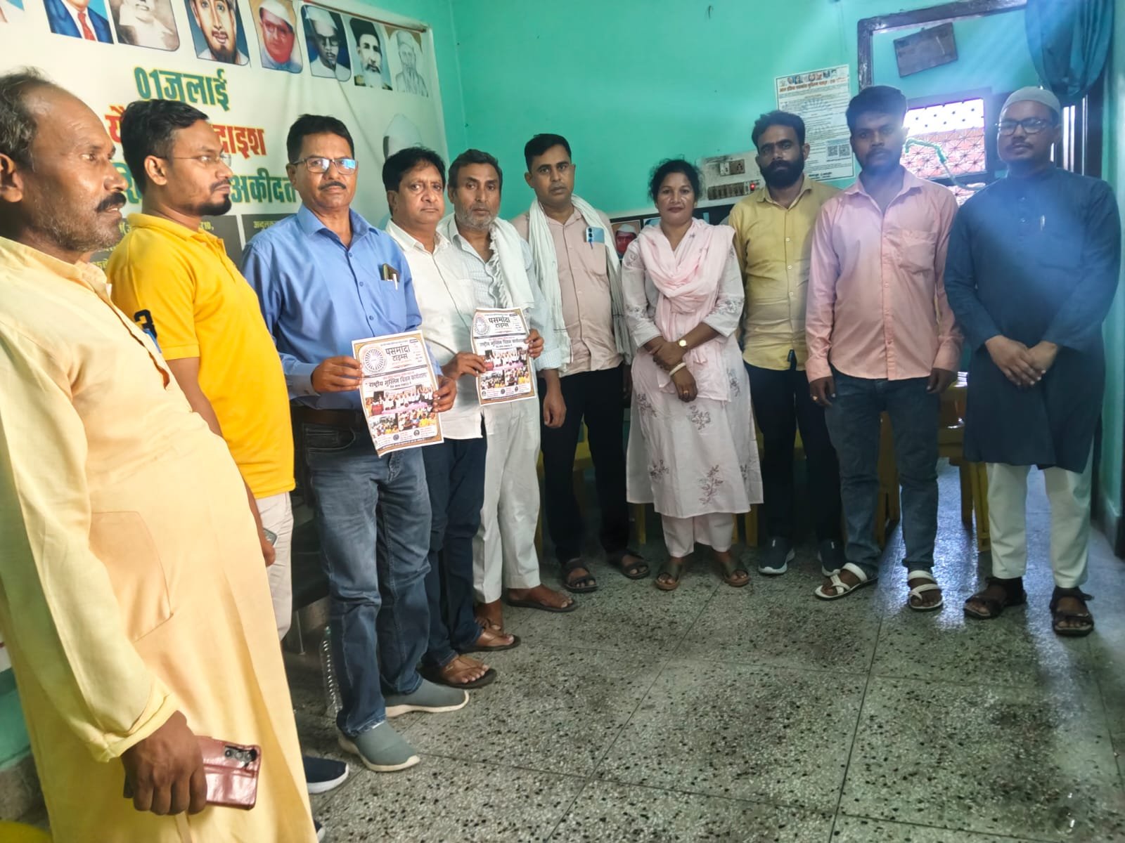 अब्दुल कय्यूम अंसारी व वीर अब्दुल हमीद की जयंती पर खिराज-ए-अकीदत